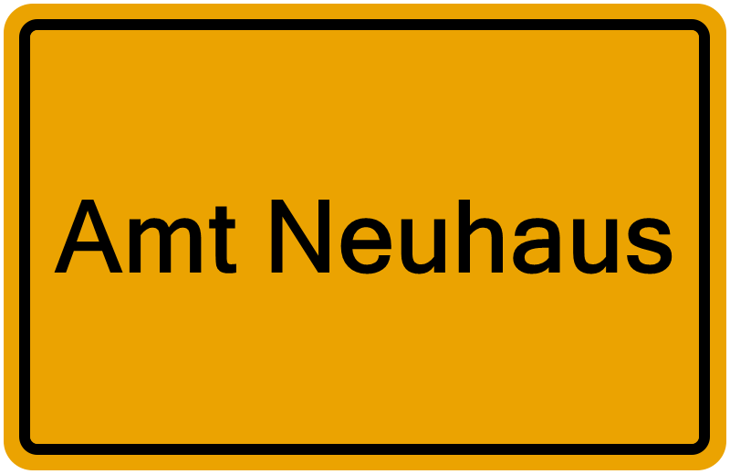 Handelsregister Amt Neuhaus